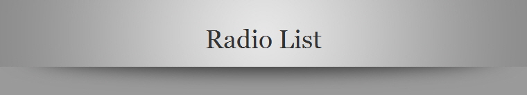 Radio List